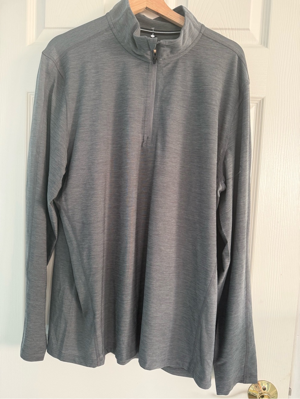 Ten Thousand THE VERSATILE MOCK NECK Zip Pullover Irongate Gray NEW XL